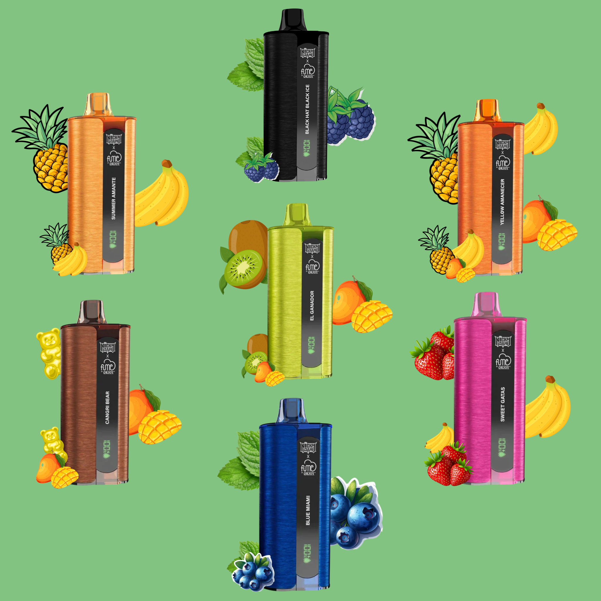 Nicky Jam X Fume 10.000 Puffs