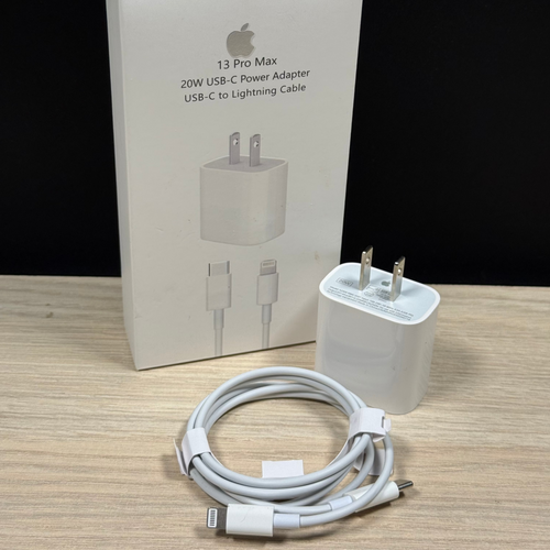 Cargador completo 20w Tipo C / Lightning